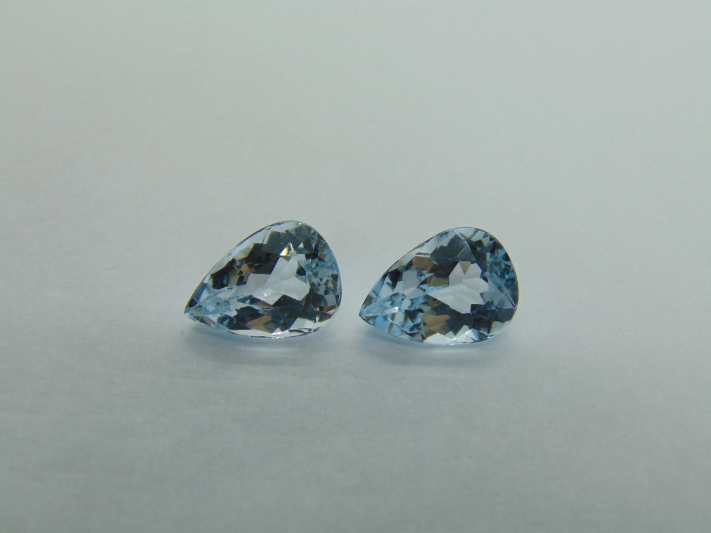 8.45cts Topaz (Natural Color) Pair