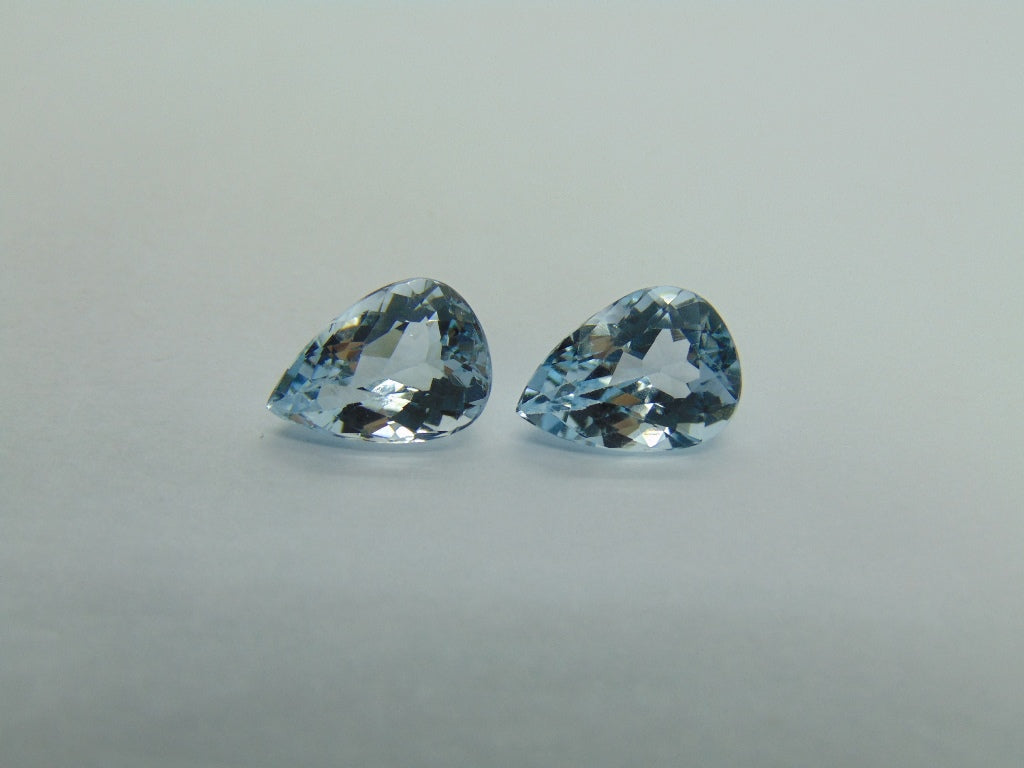 8.45cts Topaz (Natural Color) Pair