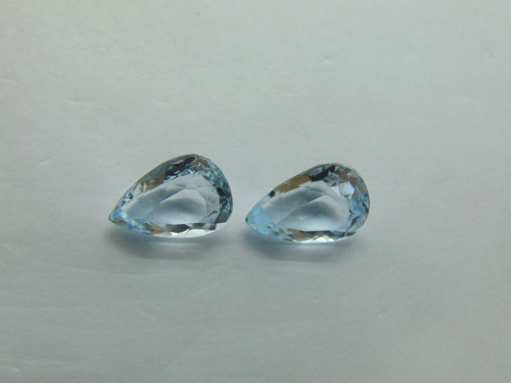 8.45cts Topaz (Natural Color) Pair