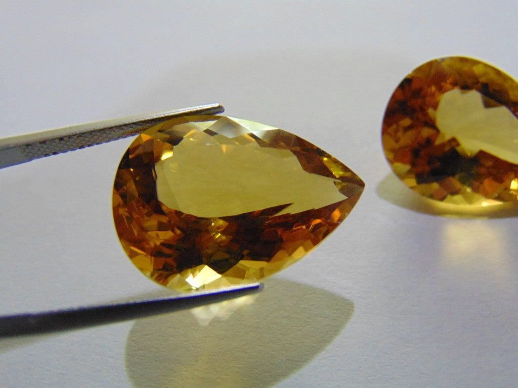 44ct Citrine (Pair)