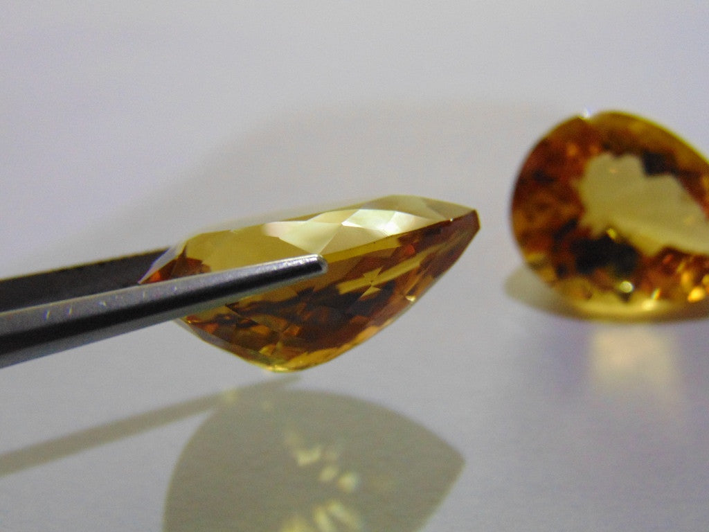 44ct Citrine (Pair)