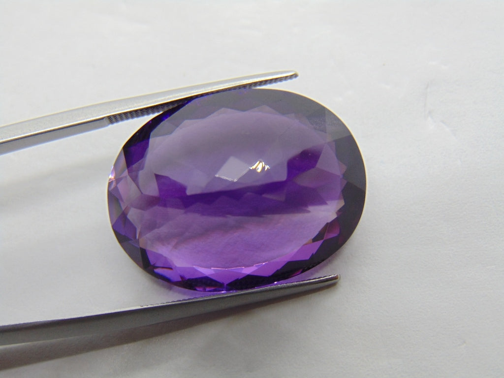 30.40ct Amethyst 24x18mm