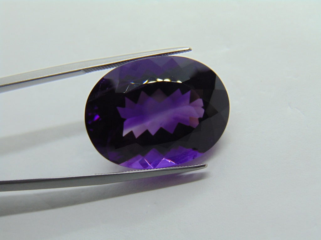 30.40ct Amethyst 24x18mm