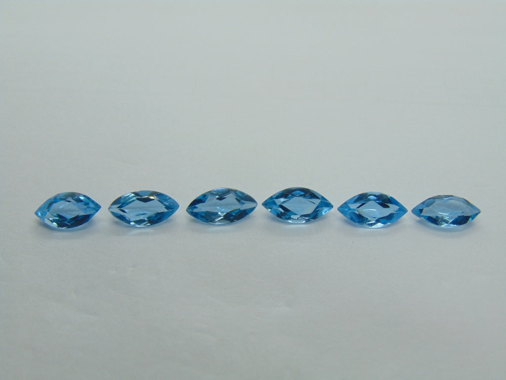 3.65ct Topaz Swiss Calibrated 8x4mm