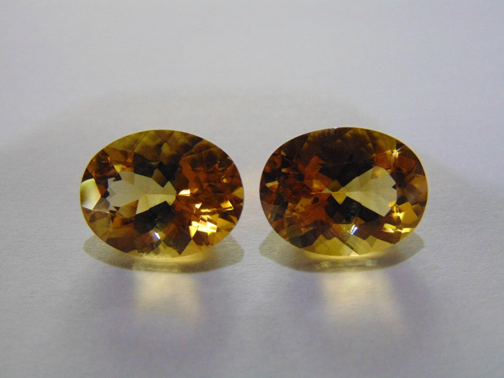 22,50 ct Citrino (Par)