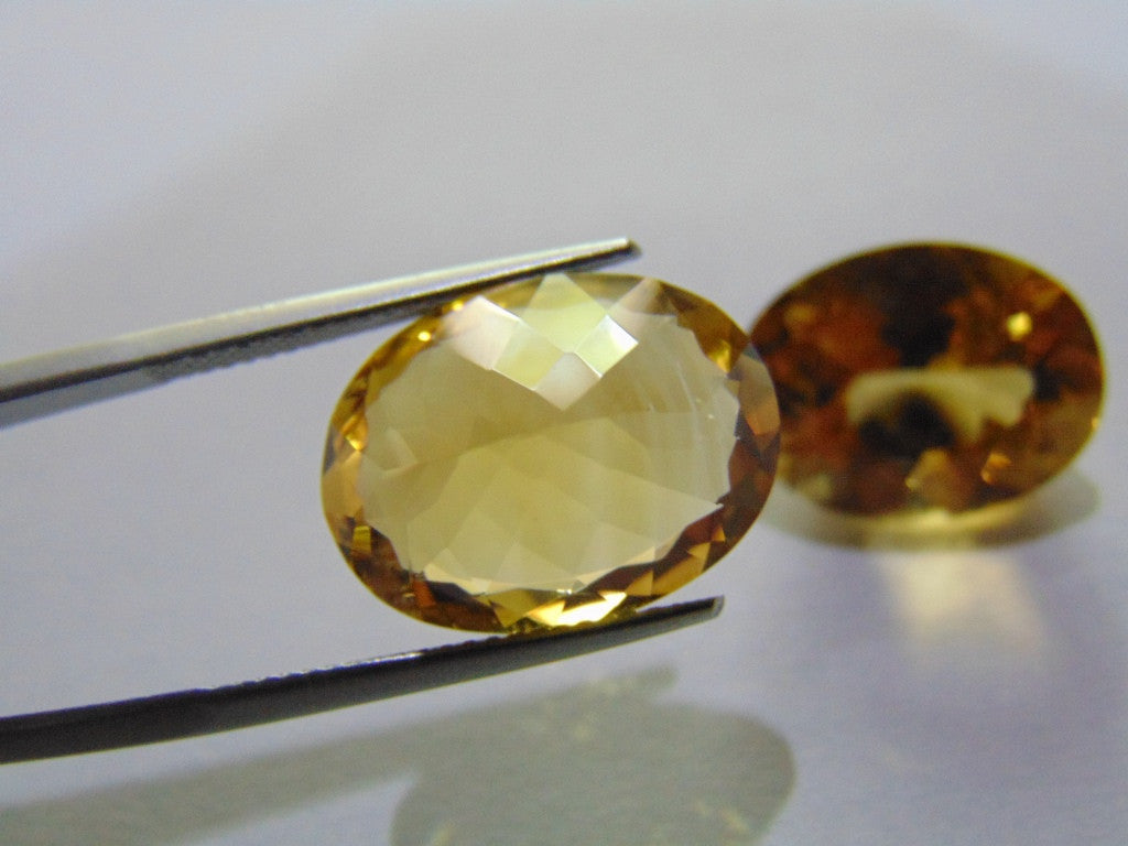 22,50 ct Citrino (Par)