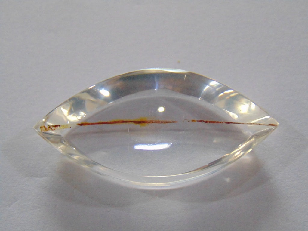 Inclusão de quartzo 42,80ct 40x20mm