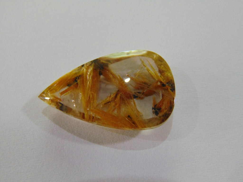 35.30ct Rutile 32x20mm