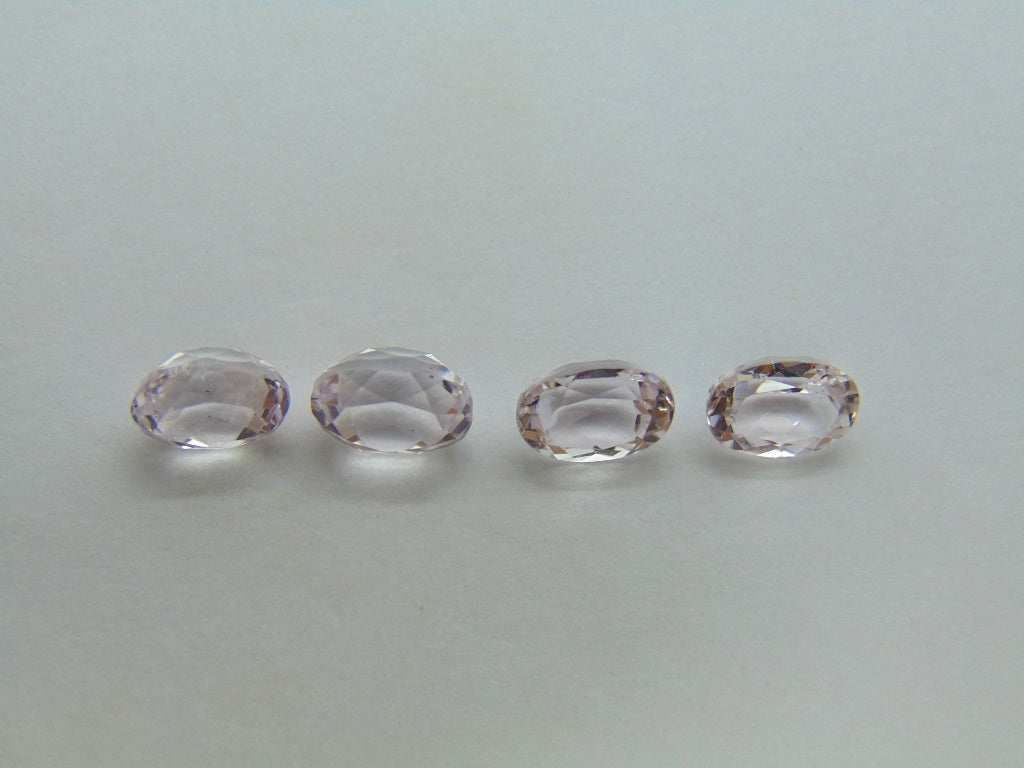 4.09ct Kunzite Pairs 7x5mm