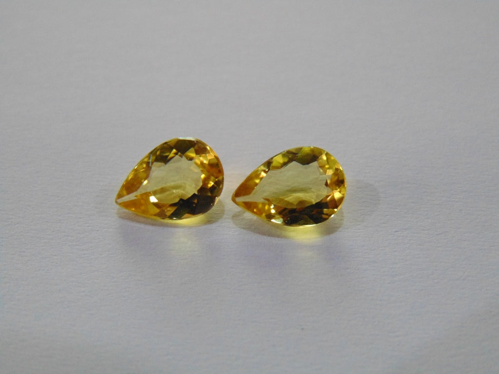 2.70ct Beryl Pair 10x7mm