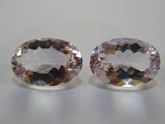 46.40ct Amethyst (Rose France) Pair