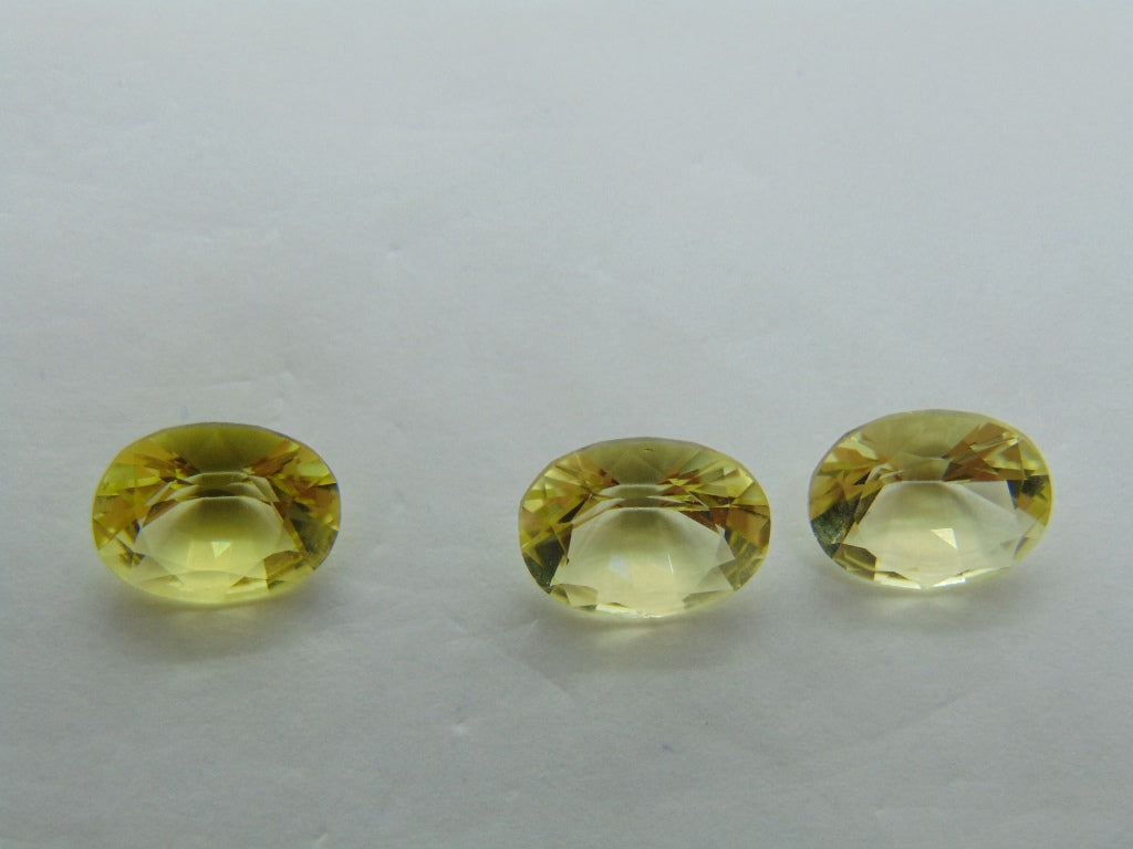 5.90ct Quartz Green Gold Calibrated 10x8mm