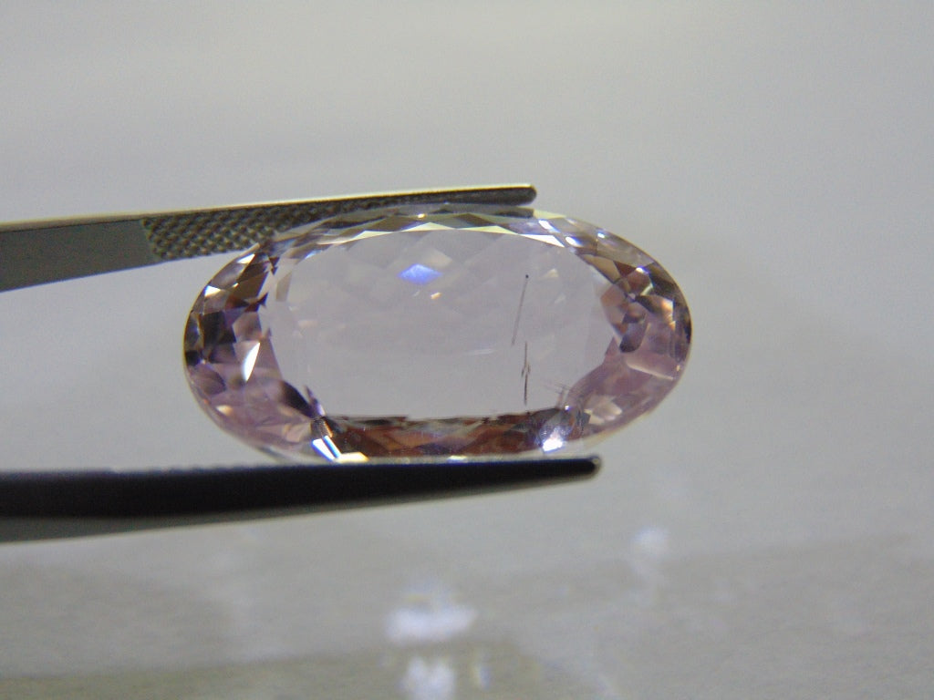 Kunzita 29,50 ct (com agulha)