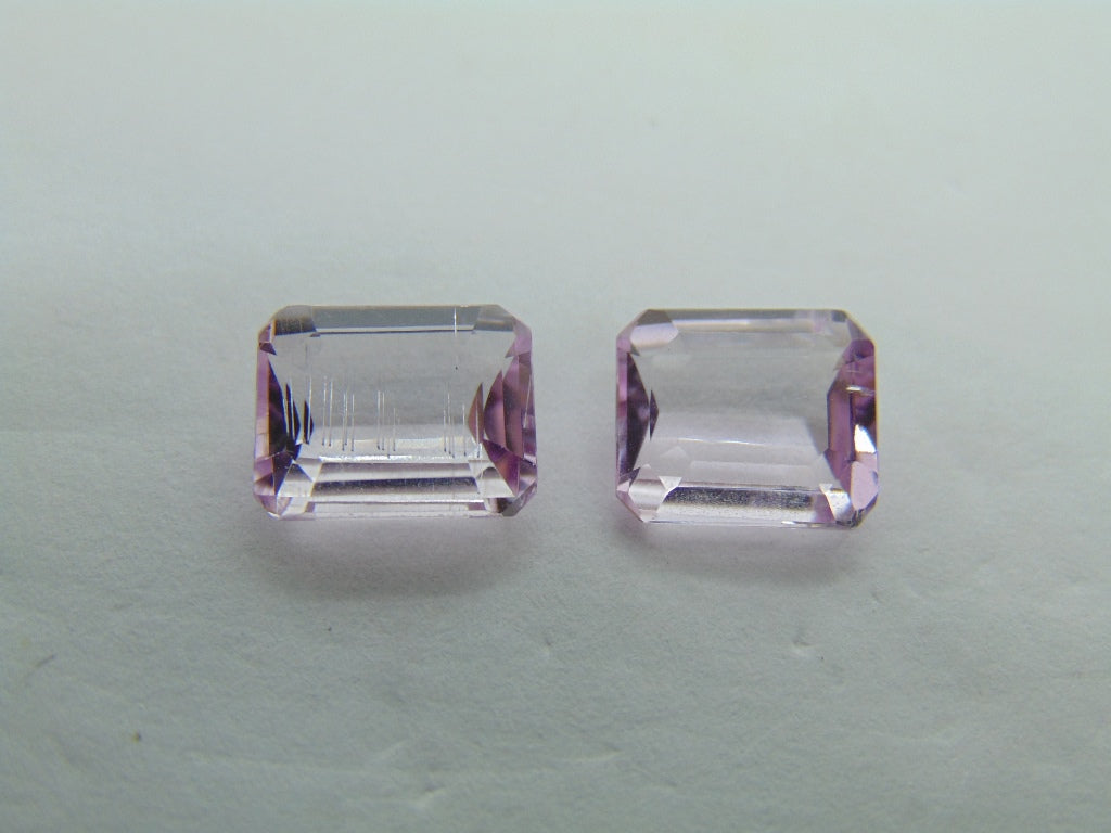 Kunzita 6,20 ct 9,5x8mm 10x7mm