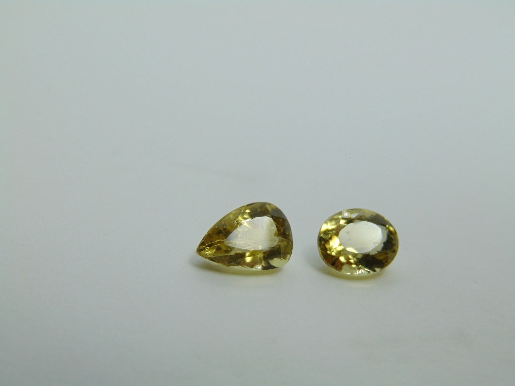 3.80ct Beryl 10x7mm 8x7mm