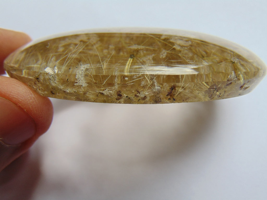 402ct Quartz Rutile with Lodolite 67x49mm