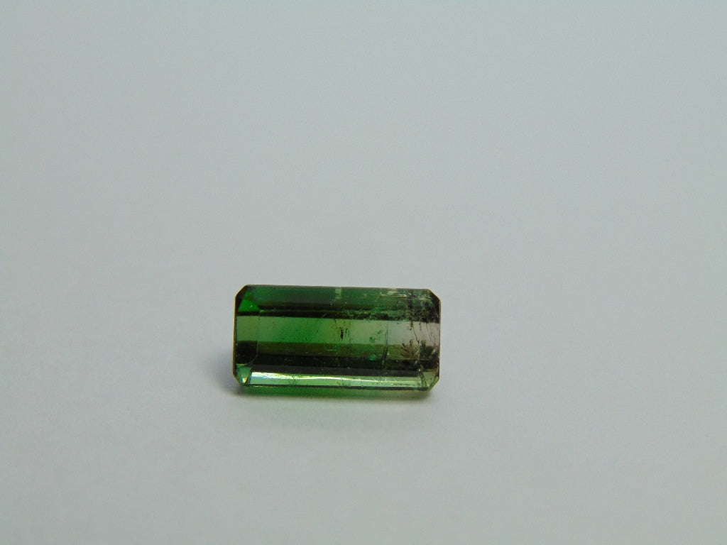 4.60ct Turmalina Bicolor 13x6mm