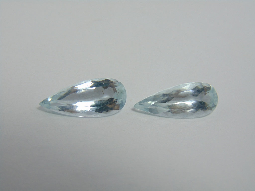 8cts Aquamarine (Pair)