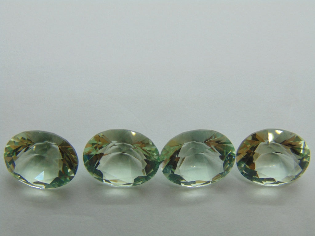 17,30ct Prasiolite calibrado 12x10mm