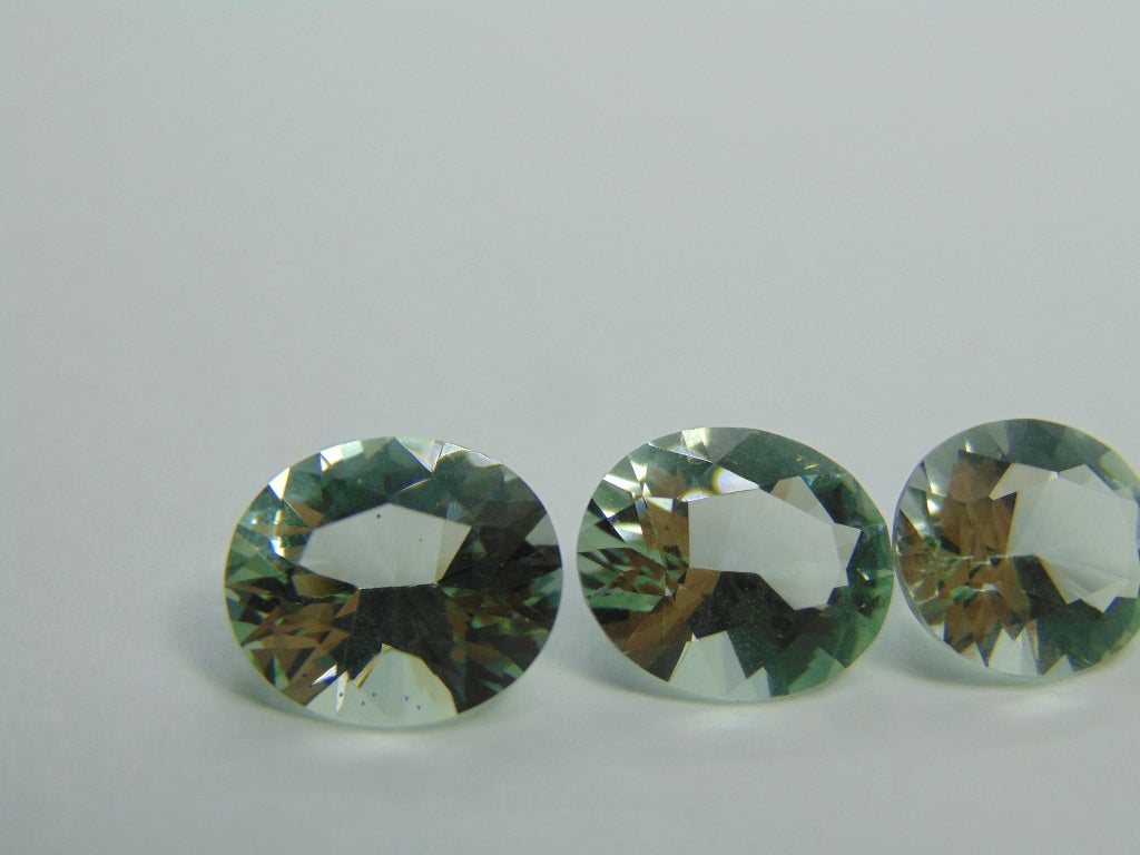 17,30ct Prasiolite calibrado 12x10mm