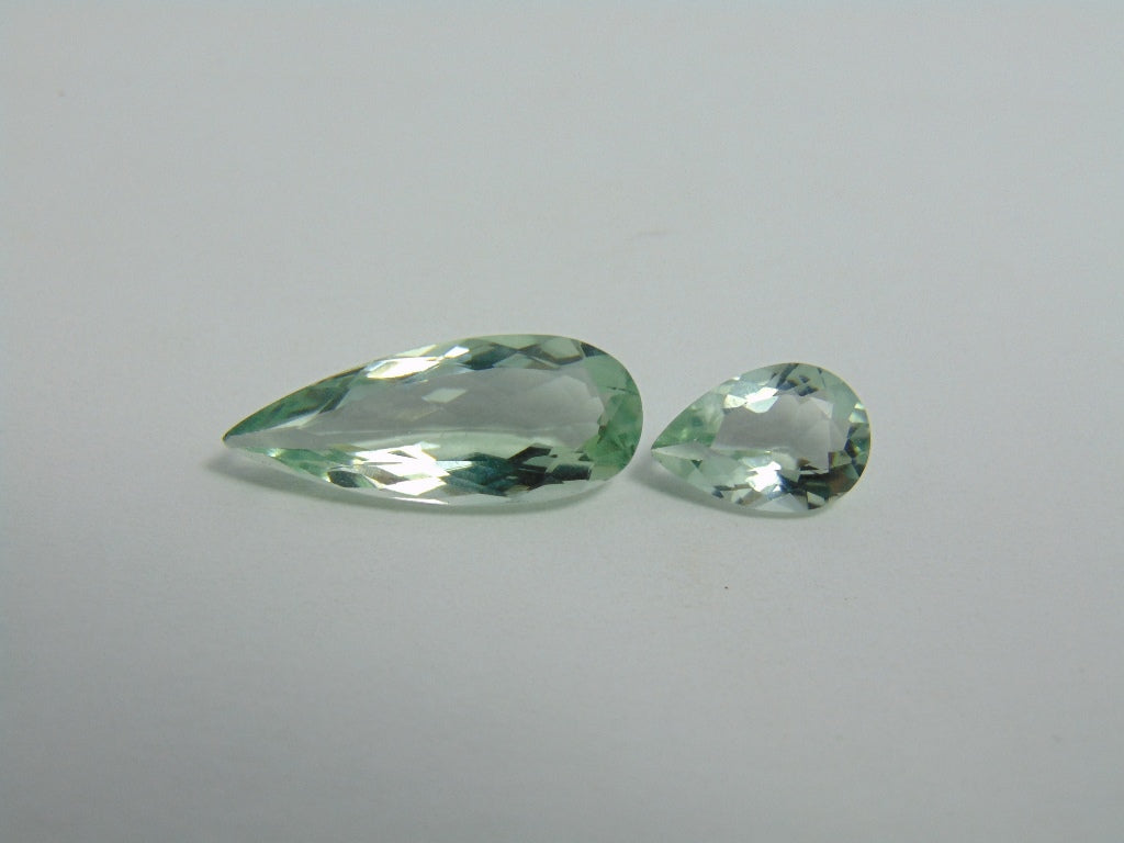 Prasiolita de 8,70cts