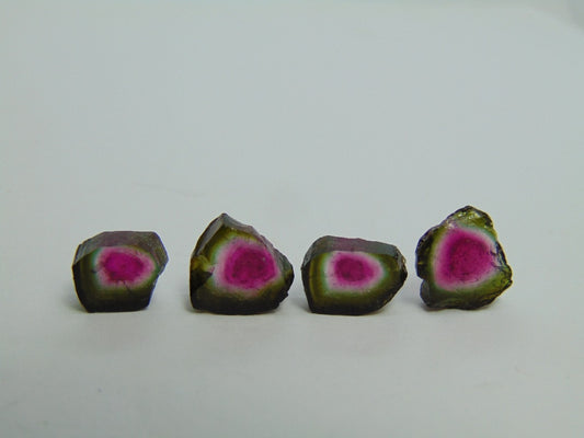 17.65ct Watermelon Tourmaline 10x8mm 11mm  12x8mm 12x11mm