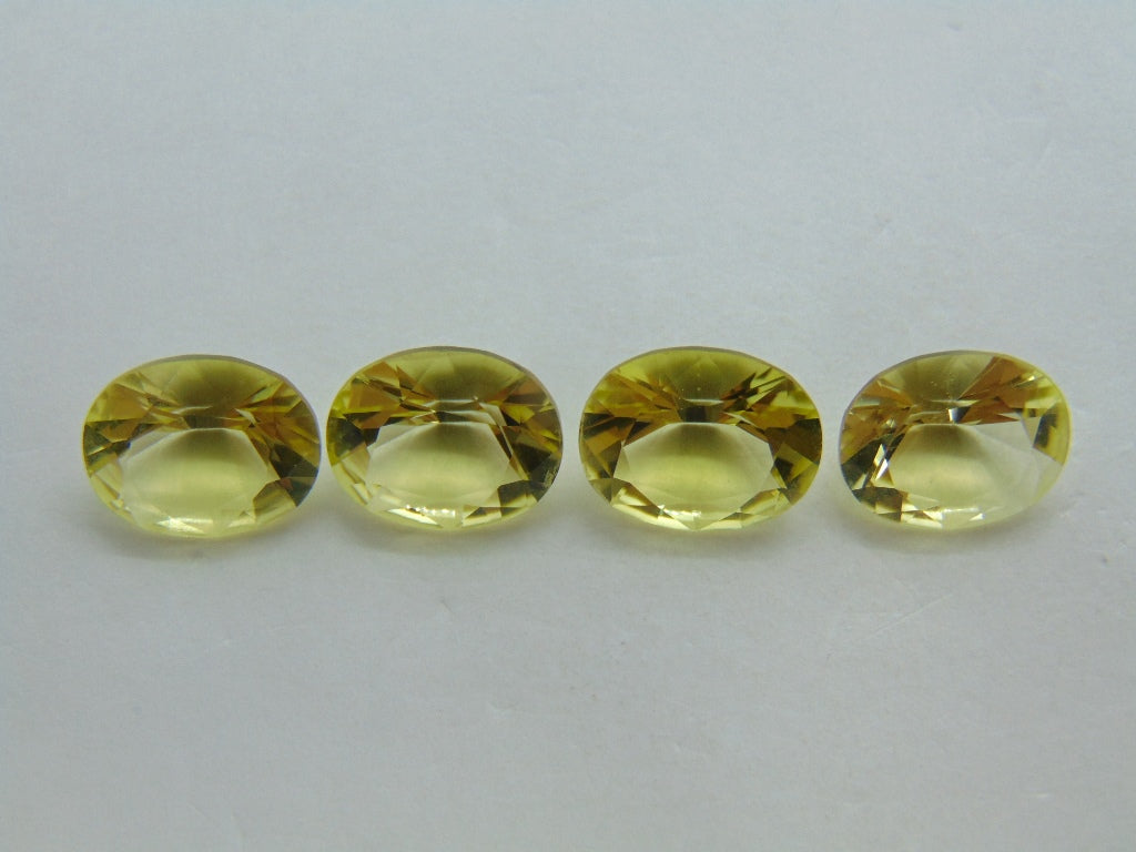 11.30ct Green Gold Calibrated 11x9mm