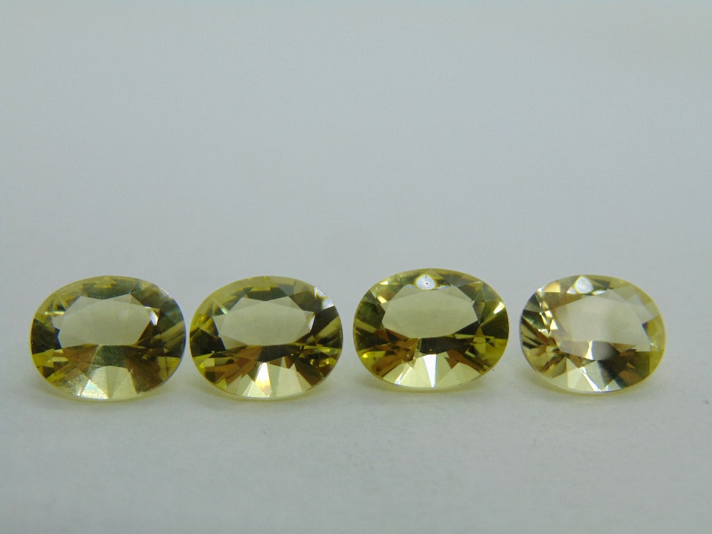 11.30ct Green Gold Calibrated 11x9mm