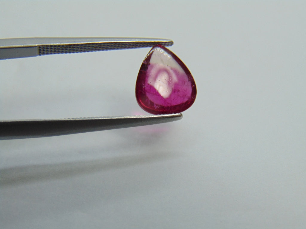 2.19ct Tourmaline Bicolor 10x8mm