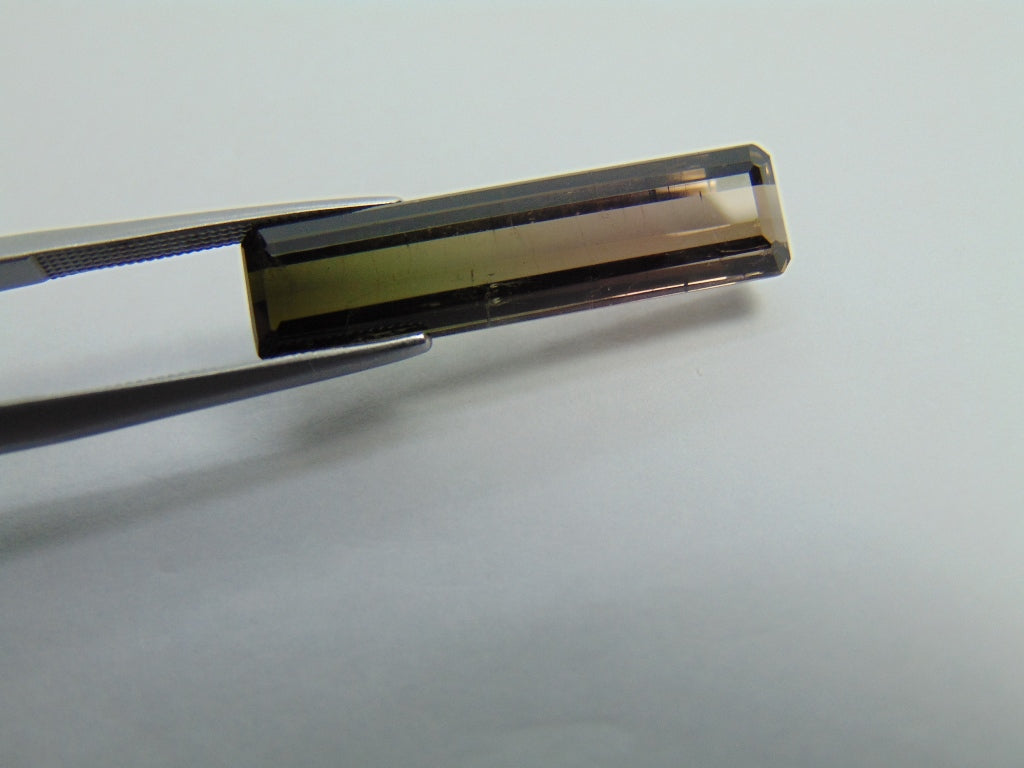 11.40ct Tourmaline Bicolor 27x7mm