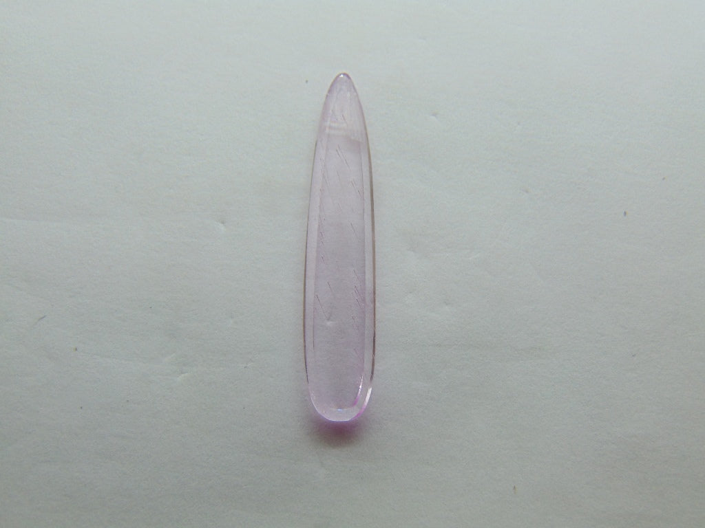 7.30ct Kunzite 32x6mm