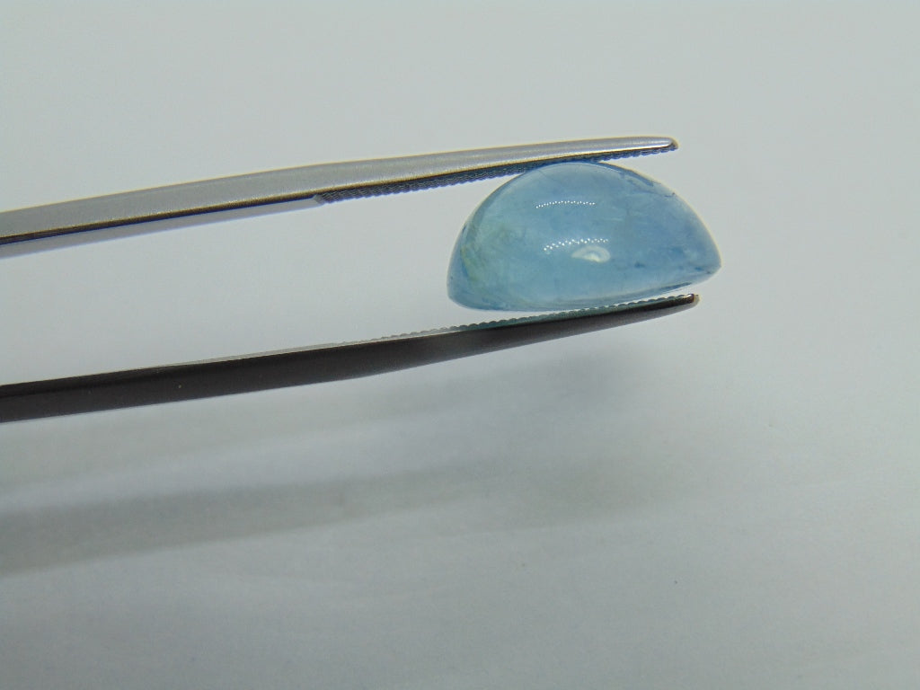 9.80ct Aquamarine Cabochon 14x13mm