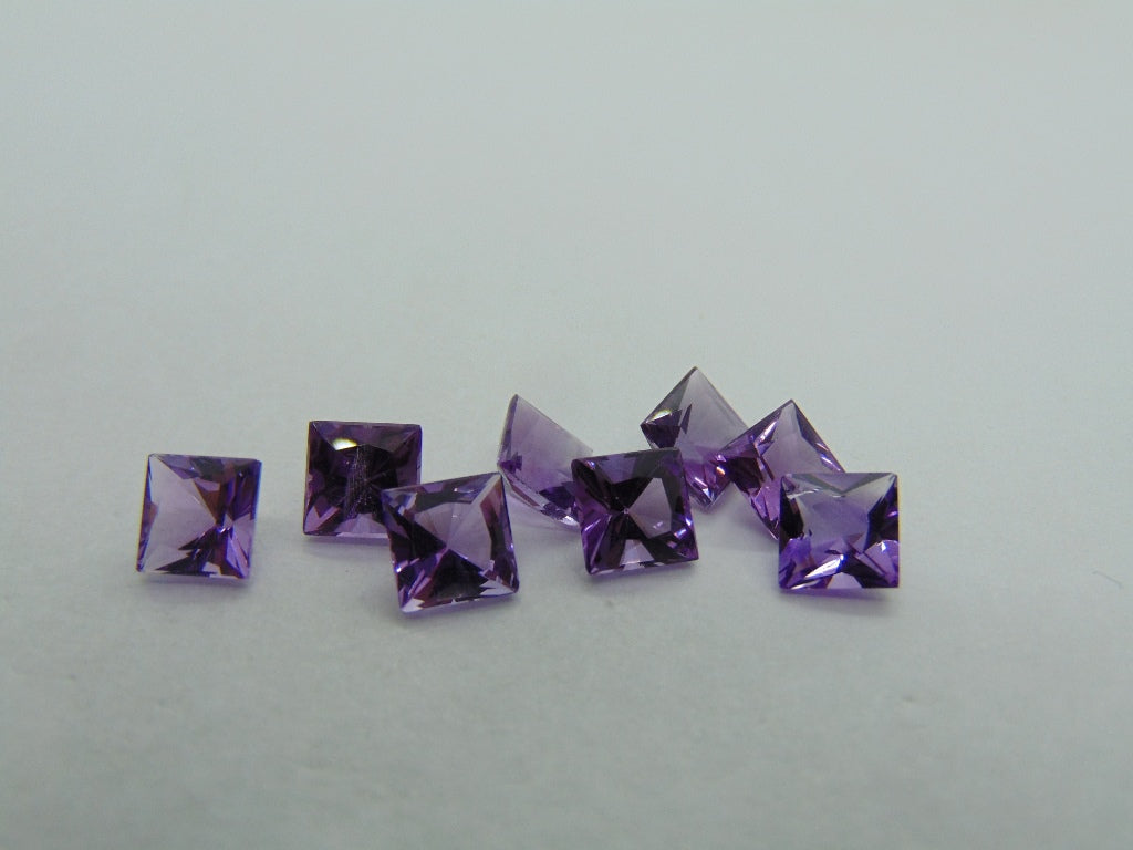 8.25ct Amethyst Calibrated 6mm