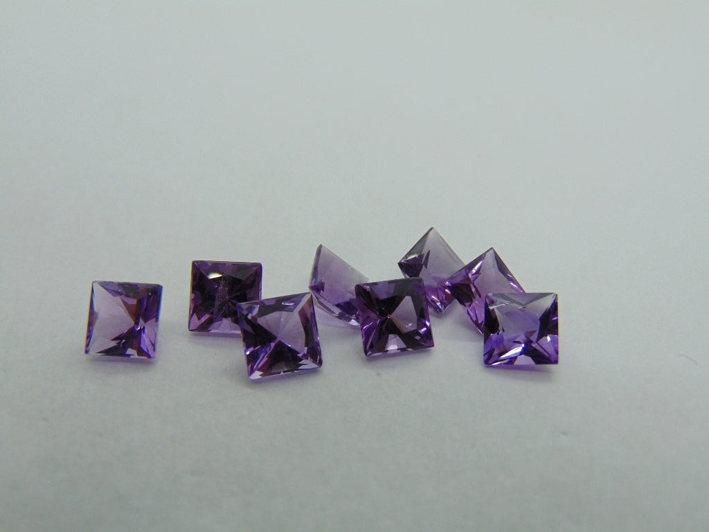 8.25ct Amethyst Calibrated 6mm