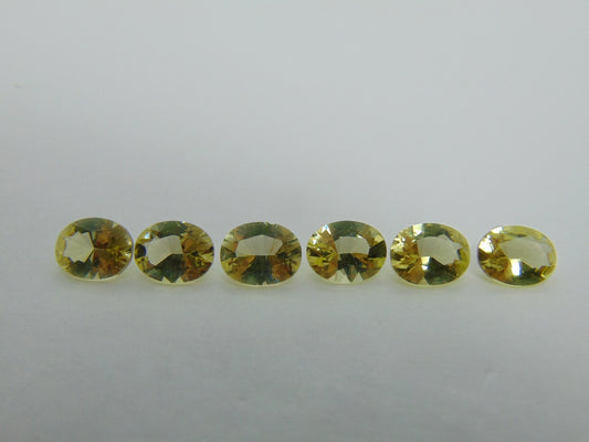 9.45ct Quartz Green Gold Calibrated 9x7mm