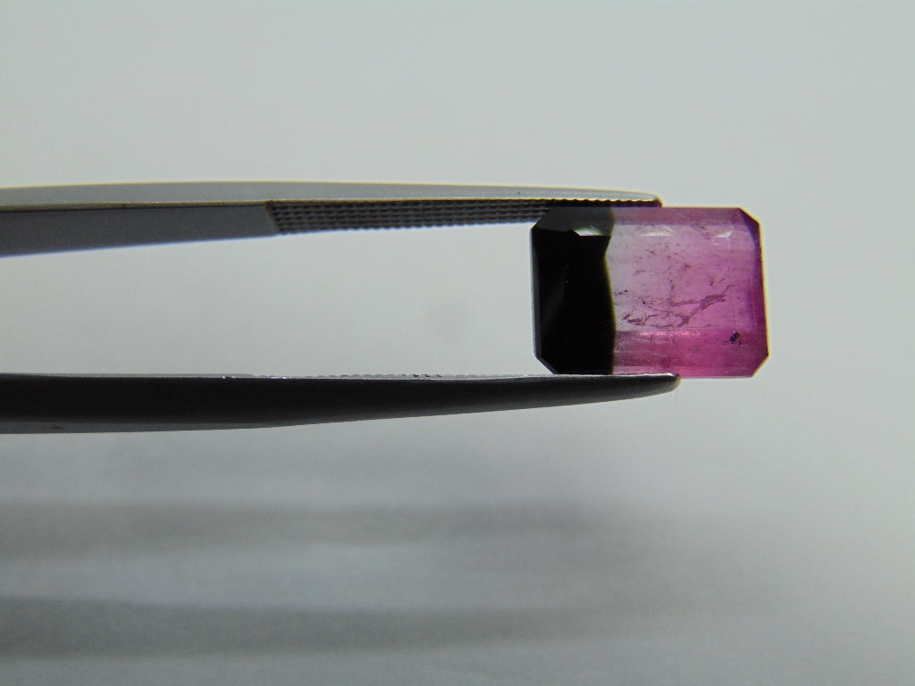 3.84ct Tourmaline Bicolor 10x8mm