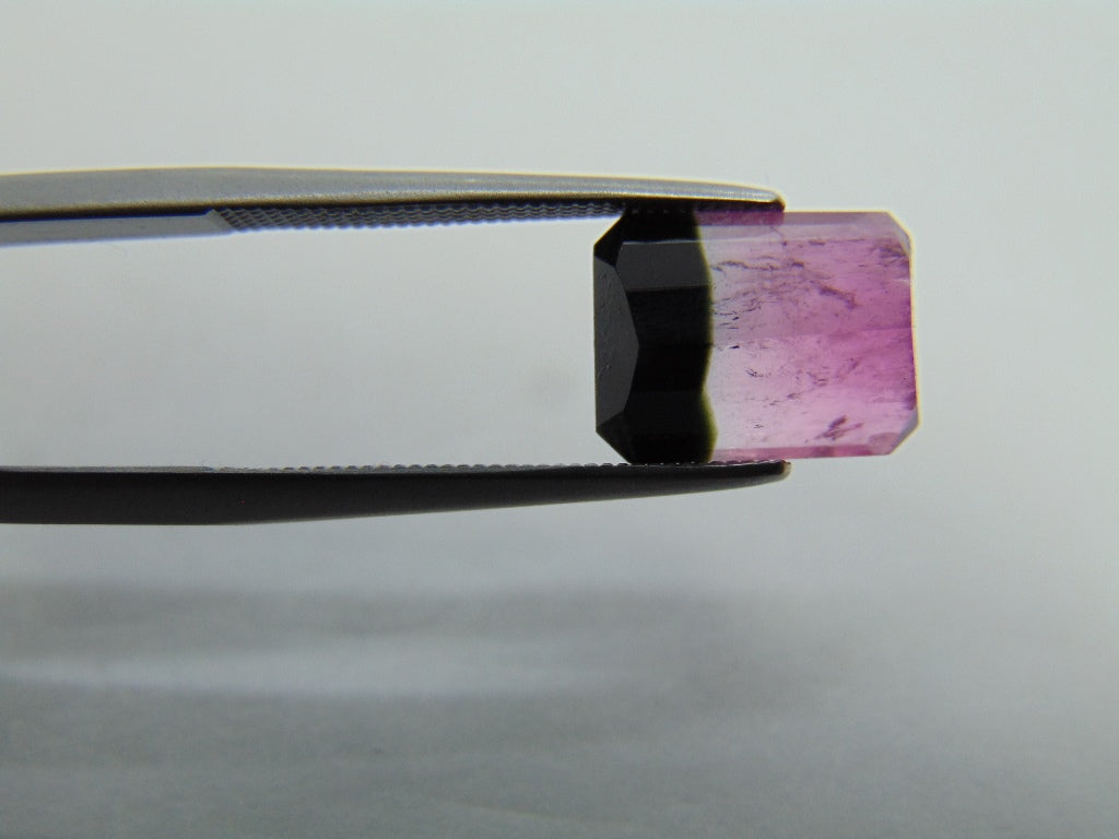 3.84ct Tourmaline Bicolor 10x8mm