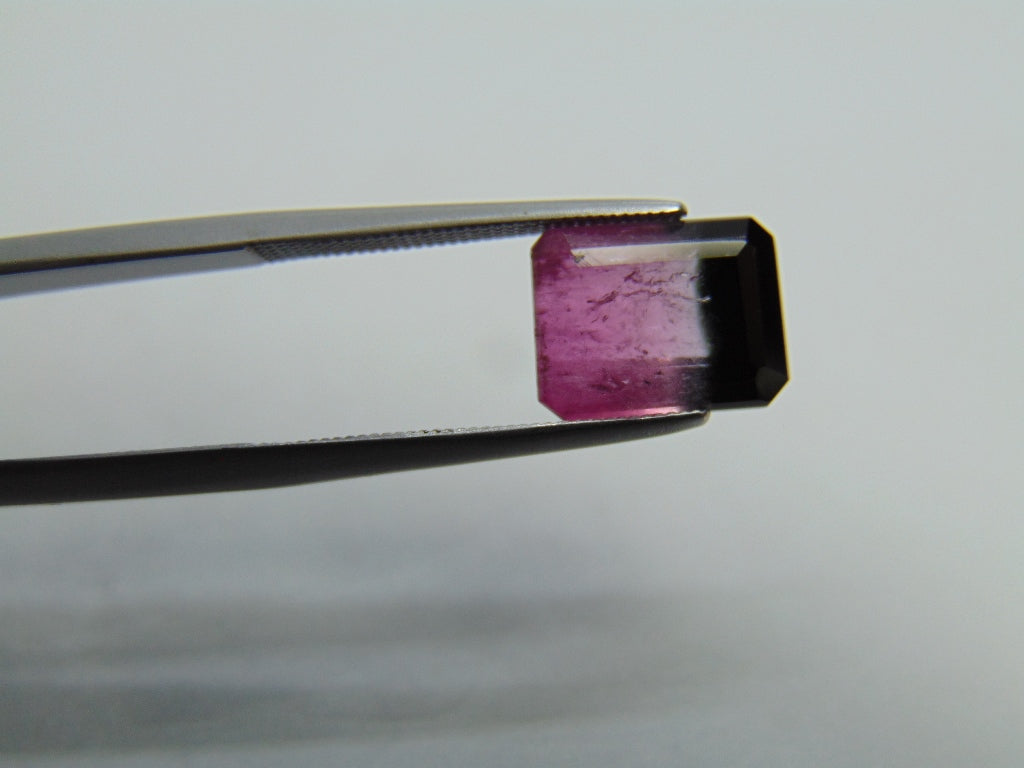 3.84ct Tourmaline Bicolor 10x8mm