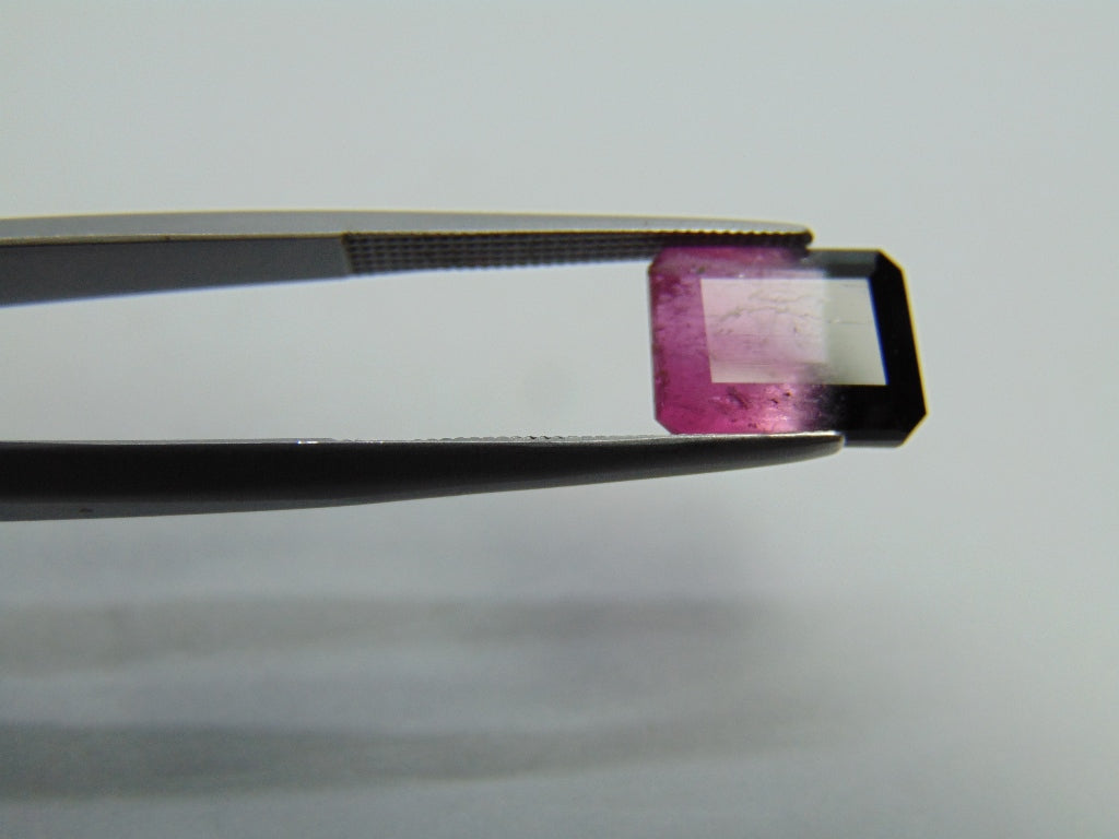 Turmalina Bicolor 3,84ct 10x8mm