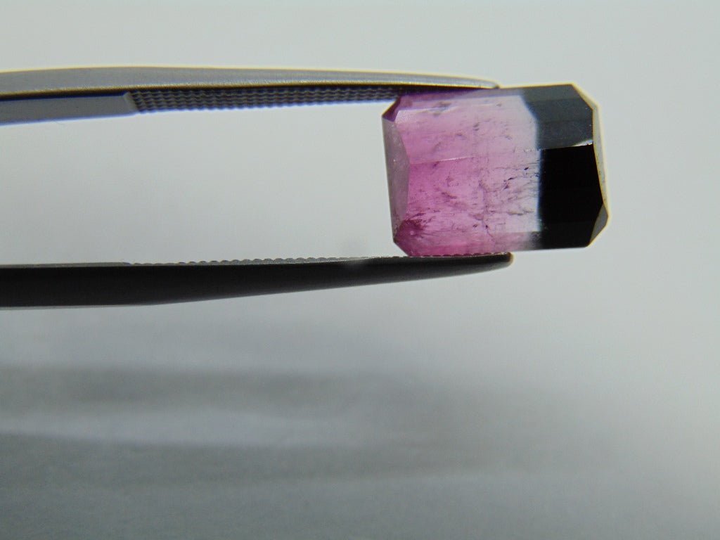 3.84ct Tourmaline Bicolor 10x8mm