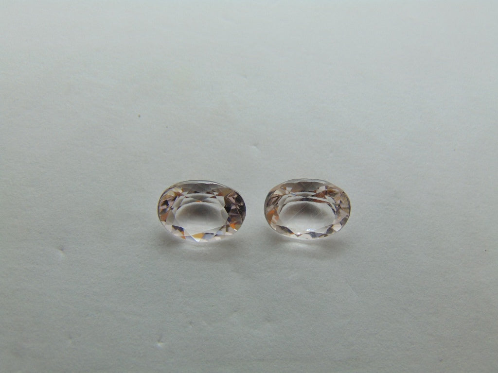 3.45ct Morganite 9x7mm