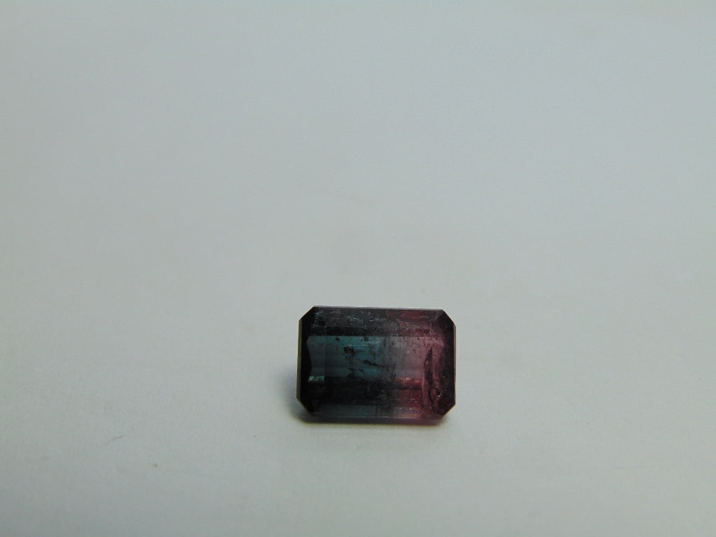 5.94ct Turmalina Bicolor 12x9mm