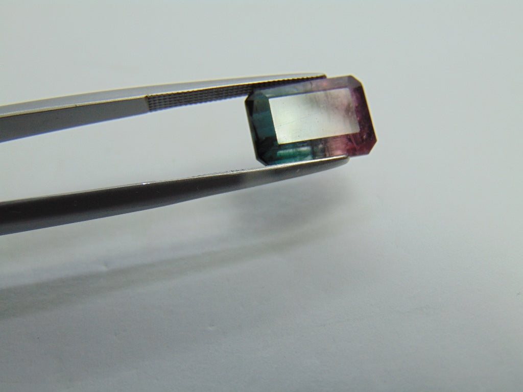 5.94ct Turmalina Bicolor 12x9mm