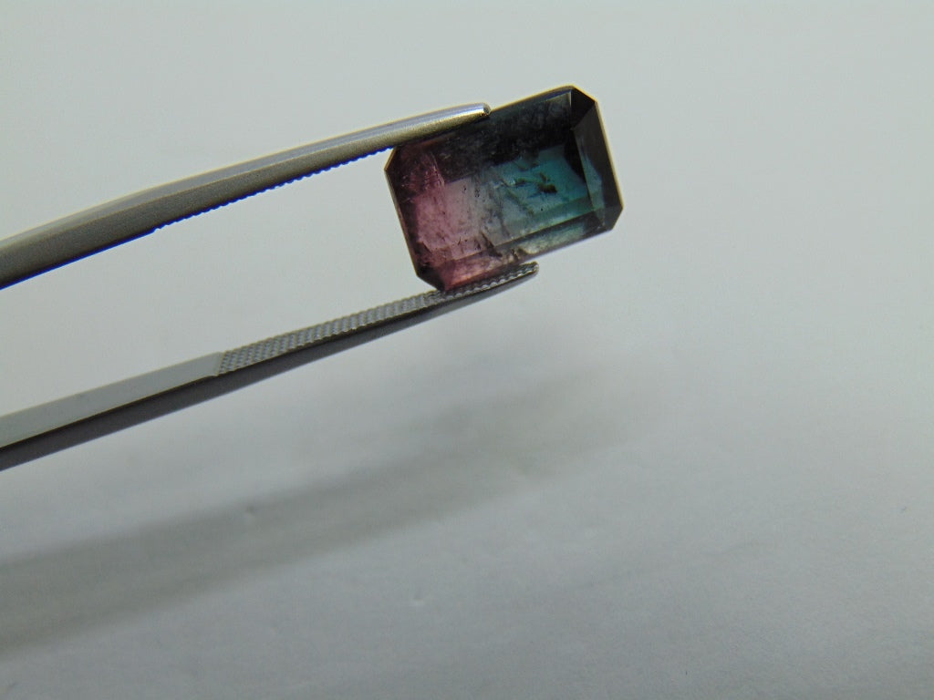 5.94ct Turmalina Bicolor 12x9mm