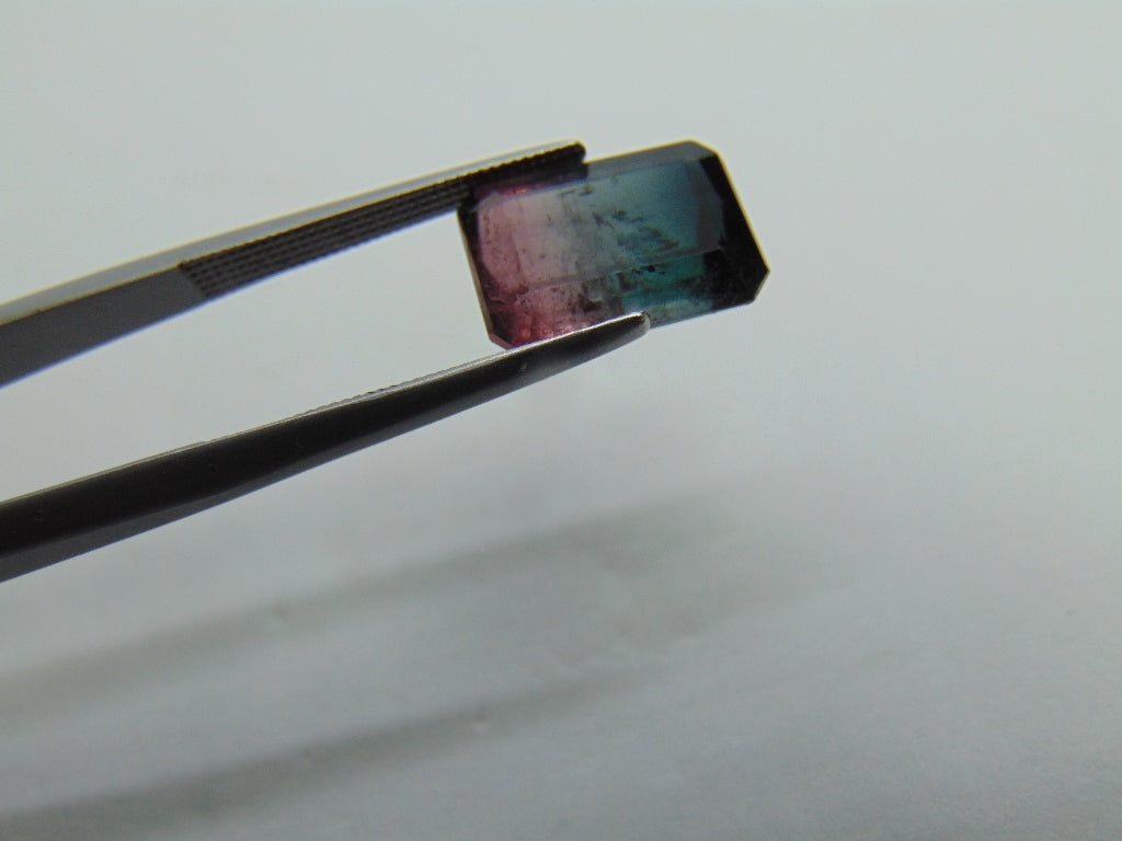 5.94ct Turmalina Bicolor 12x9mm