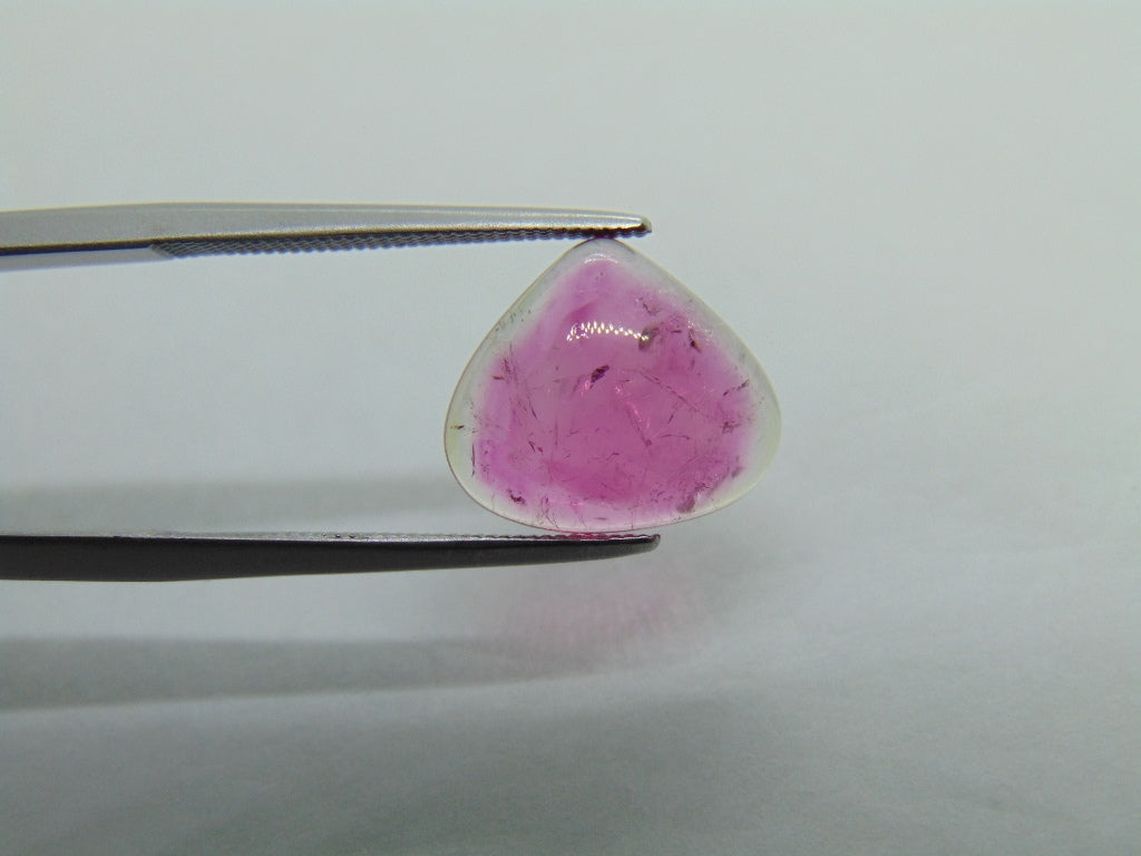 3.80ct Tourmaline Bicolor 12x11mm