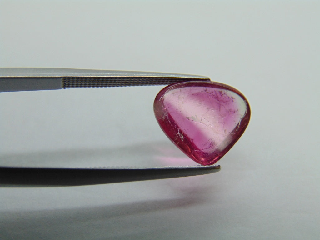 3.80ct Tourmaline Bicolor 12x11mm