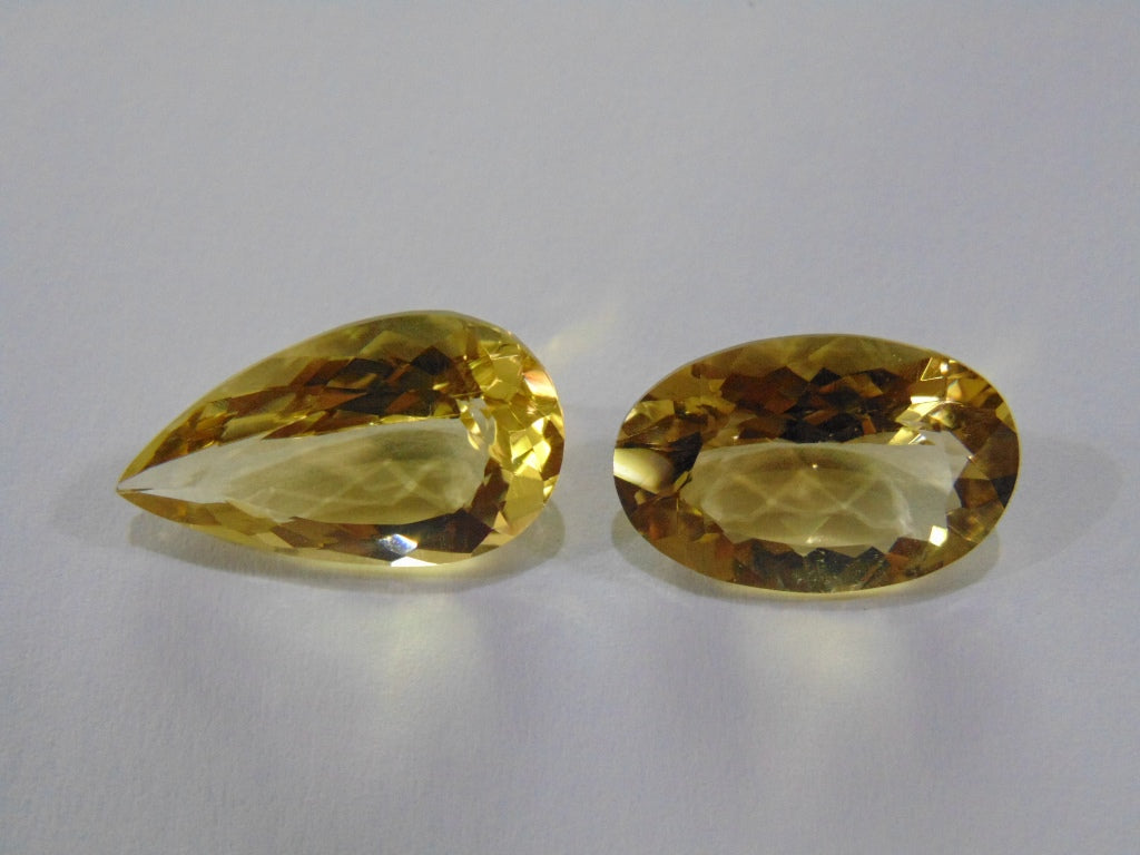 Citrino 20,50ct 21x12mm 19x13mm