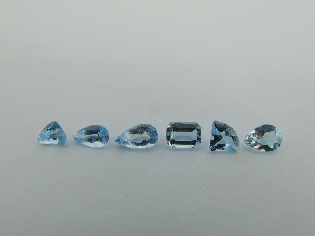 Água-marinha de 2,70 cts