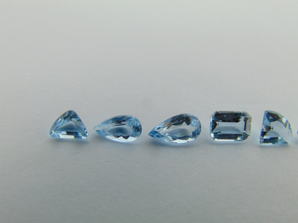 Água-marinha de 2,70 cts